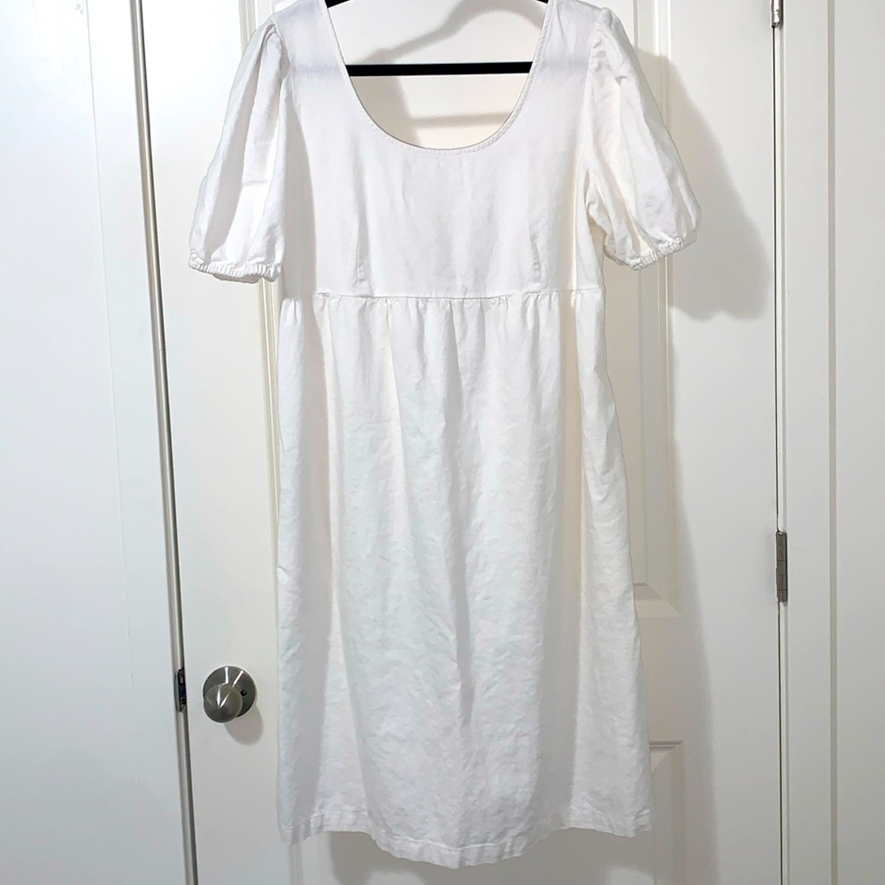 EUC White Maternity Dress